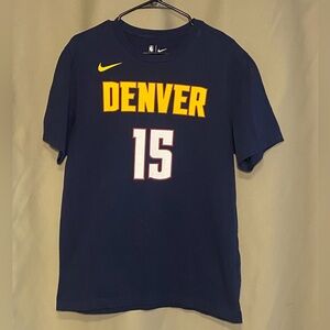 Nike Denver Nuggets Nikola Jokic #15 Icon Tee-Shirt size L Blue